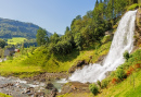 Steinsdalsfossen Waterfall, Norway