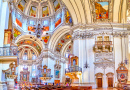 Salzburg Cathedral interior, Austria