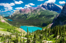 Grinnell Glacier Trail in Montana