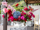 Flower Arrangement in a Glass Vase