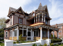 Victorian House on a Spring Day