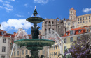 Rossio Square, Lisbon, Portugal