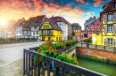 Canal in Colmar, France