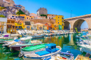 Vallon des Auffes Port, Marseille, France