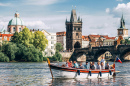 Charles Bridge in Prague, Czech Republic