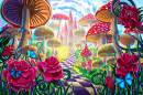 Fantasy Wonderland Landscape