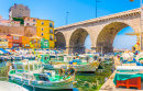 Vallon Des Auffes Port in Marseille, France