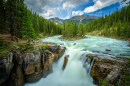 Upper Sunwapta Falls, Jasper NP, Canada