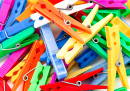 Colorful Clothespins