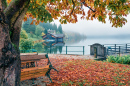 Altaussee Town Park, Styria, Austria