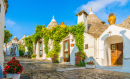 Traditional Trulli Houses, Alberobello City, Italy