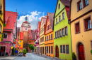 Rothenburg ob der Tauber, Bavaria, Germany