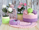 Crocheted Baskets