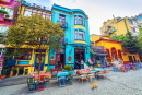 Street Cafe in Istanbul, Turkey