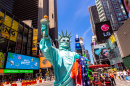 Street Artist in Times Square, New York City