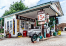 Old Gas Station in Springfield, Missouri