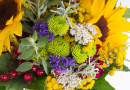 Bouquet of Flowers and Herbs