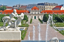 Belvedere Gardens, Vienna, Austria