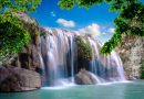 Erawan Waterfall, Thailand