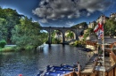 Knaresborough in August