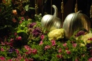 Cinderella's Silver Halloween Pumpkins